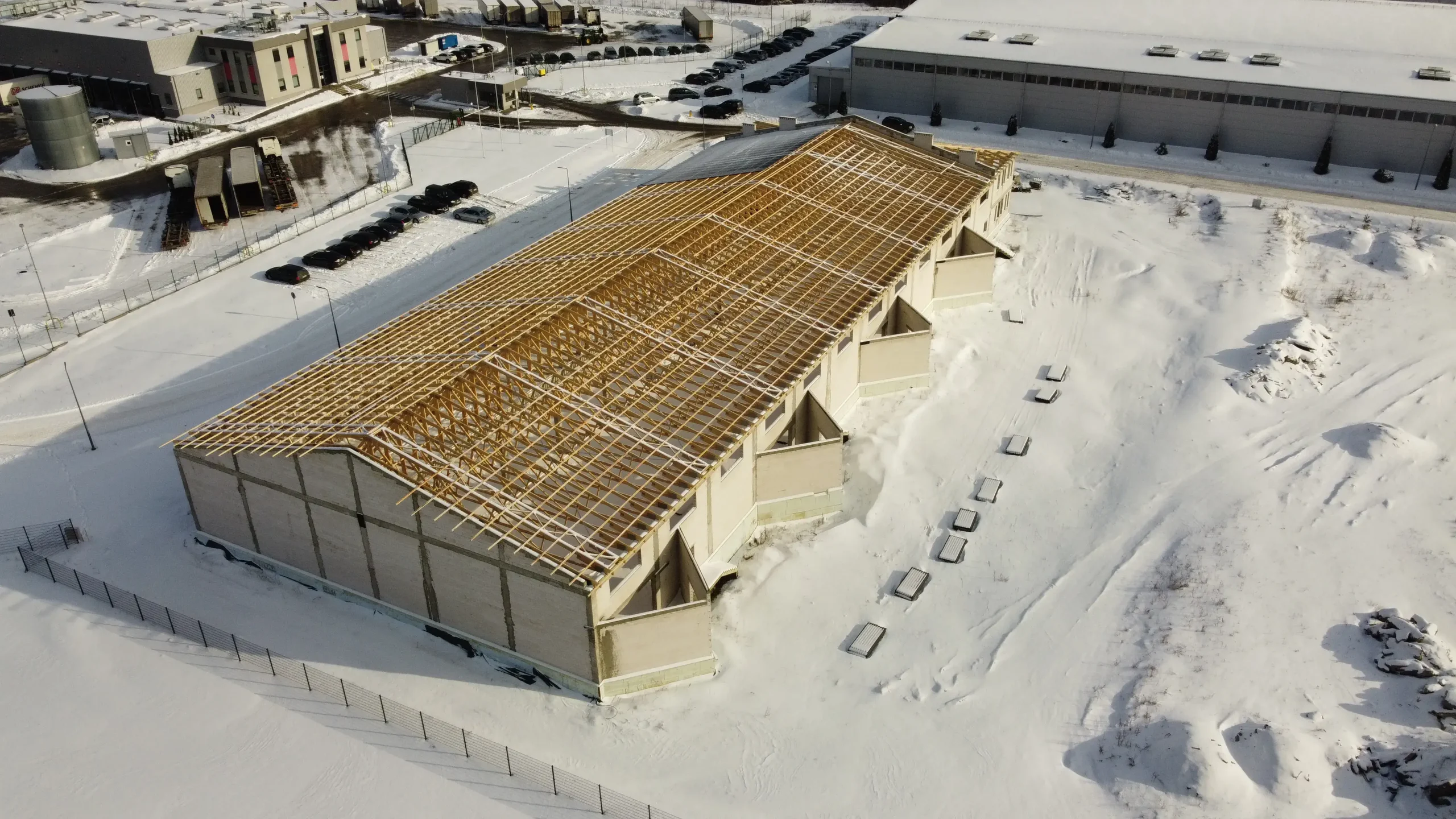 Кроквяні конструкції в сільському господарстві