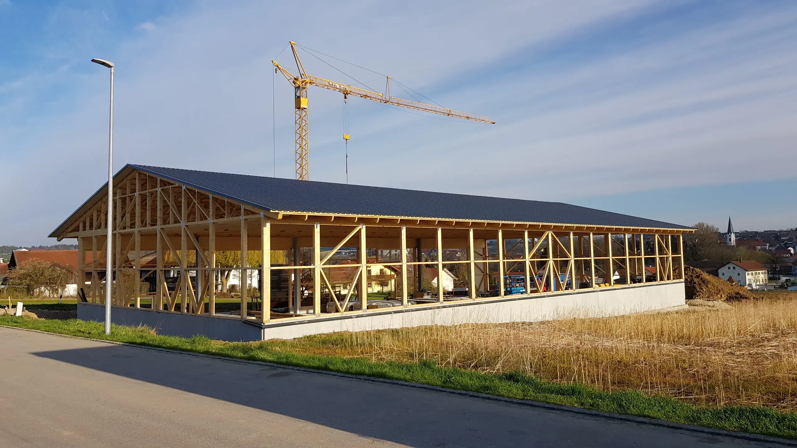 Курники, свинарники, ангари та склади  з кроквяних конструкцій